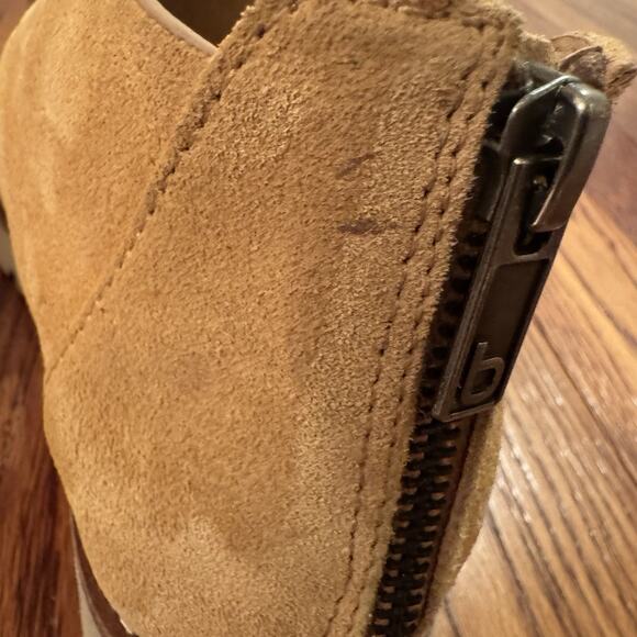 Bionica Daela BI0025807 Womens Sandals 7 Yellow Leather Lug Sole Zipper Strap - Picture 12 of 15